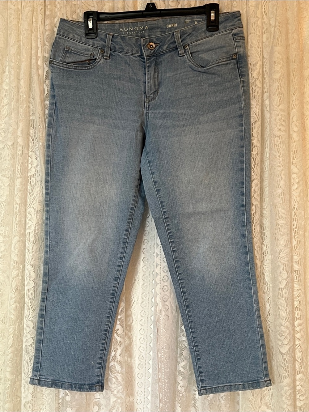 Sonoma Light Blue Capri Jeans